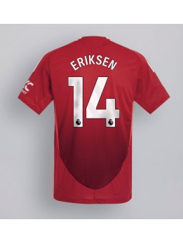 Manchester United Christian Eriksen #14 Heimtrikot 2024-25 Kurzarm